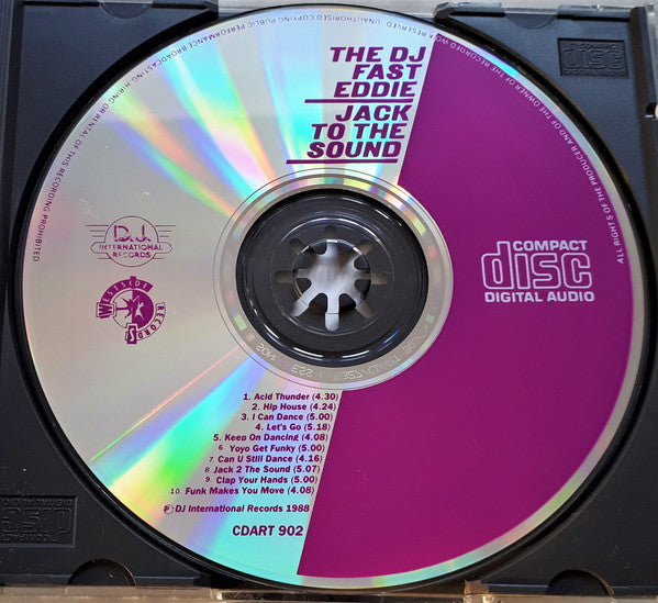 "Fast" Eddie Smith : Jack To The Sound (CD, Album)