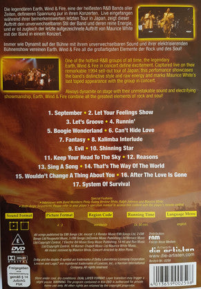 Earth, Wind & Fire : Earth, Wind & Fire (DVD)