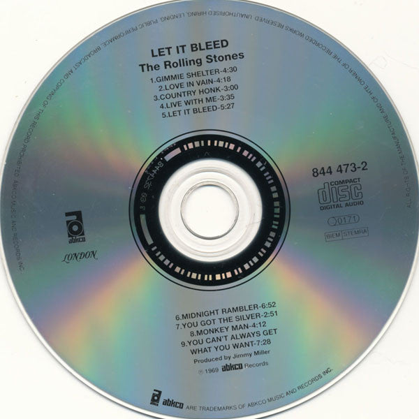 The Rolling Stones : Let It Bleed (CD, Album, RE, RM)