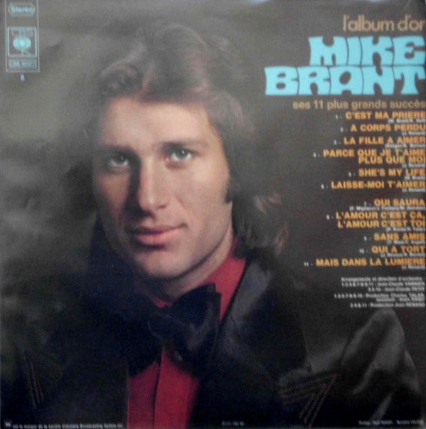 Mike Brant : L'Album D'Or (LP, Comp, Gat)
