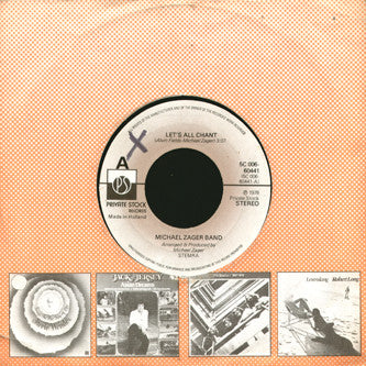 The Michael Zager Band : Let's All Chant (7", Single, RE)