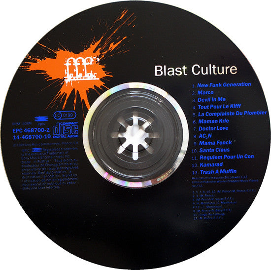 FFF (2) : Blast Culture (CD, Album)