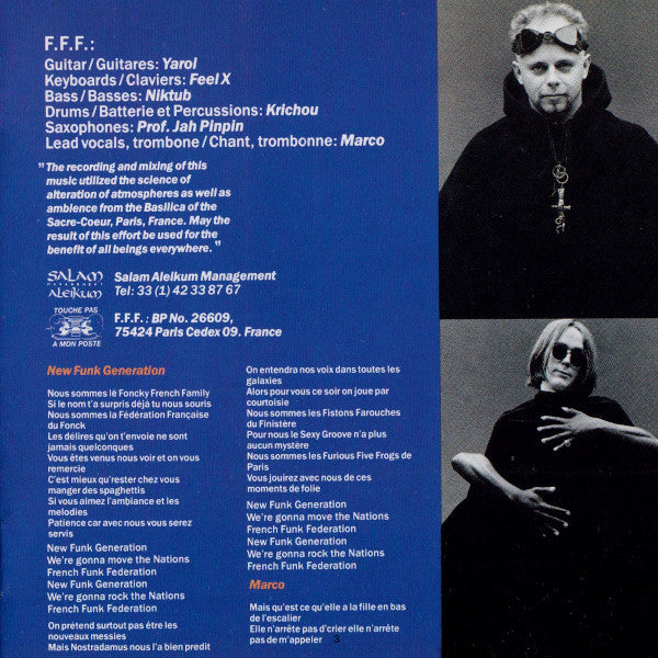 FFF (2) : Blast Culture (CD, Album)