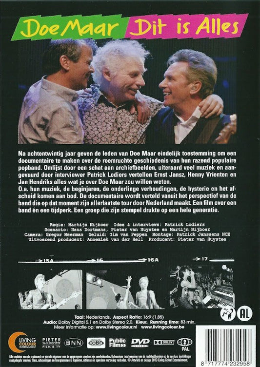 Doe Maar : Dit Is Alles (DVD-V, PAL)