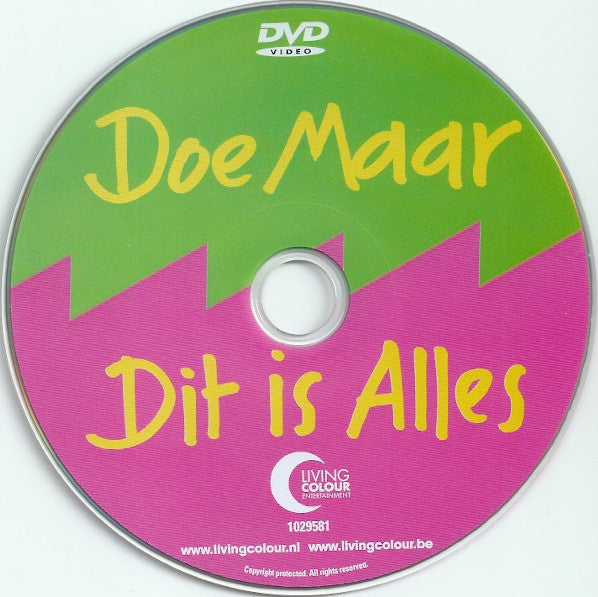 Doe Maar : Dit Is Alles (DVD-V, PAL)