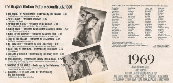 Various : 1969 - The Original Motion Picture Soundtrack (CD, Comp)
