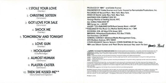 Kiss : Love Gun (CD, Album, RE)