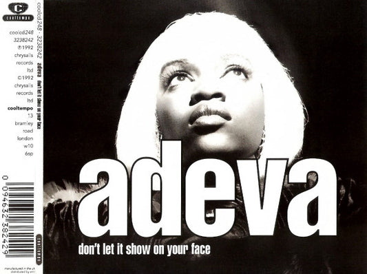 Adeva : Don't Let It Show On Your Face (CD, Single)