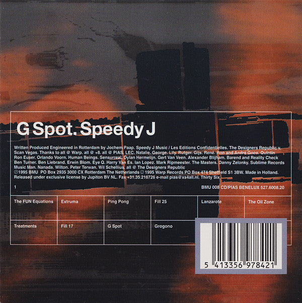 Speedy J : G Spot (CD, Album)