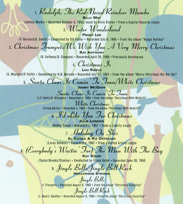 Various : Christmas Cocktails (CD, Comp, RM)