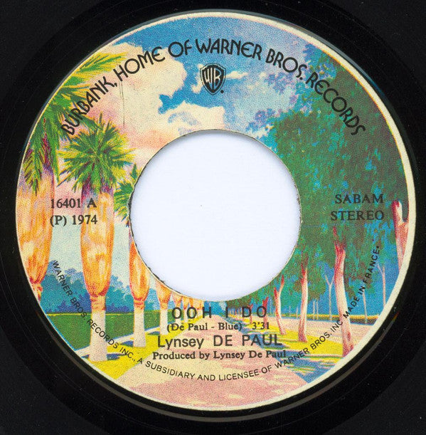 Lynsey De Paul : Ooh I Do (7", Single)
