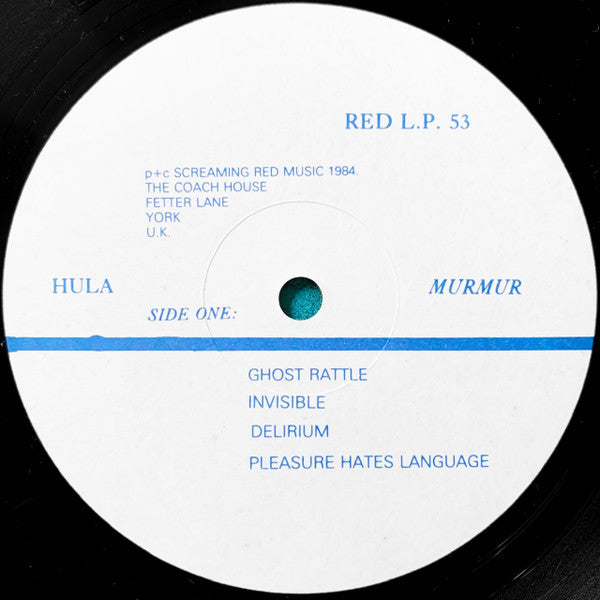 Hula (2) : Murmur (LP, Album)