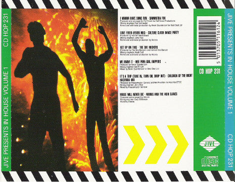 Various : Jive Presents In-House Volume 1 (Full Length Extended Remixes) (CD, Comp)