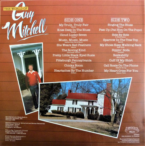Guy Mitchell : The World Of Guy Mitchell (LP, Comp)
