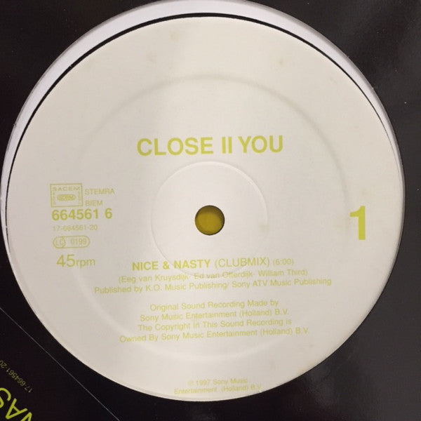 Close II You : Nice & Nasty (12")