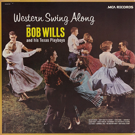 Bob Wills & His Texas Playboys : Western Swing Along (LP, Album)