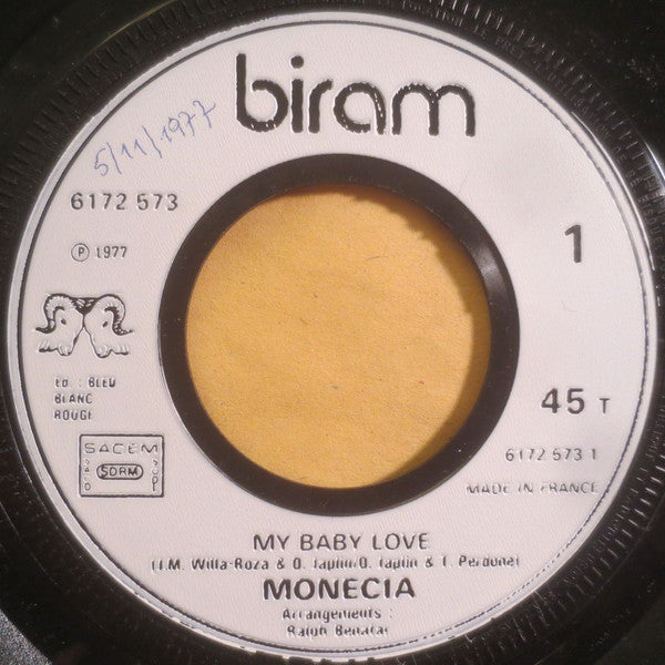 Monecia Lytle : My Baby Love (7", Single)