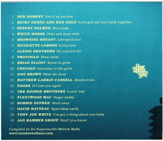 Various : Too Slow To Disco (CD, Comp)