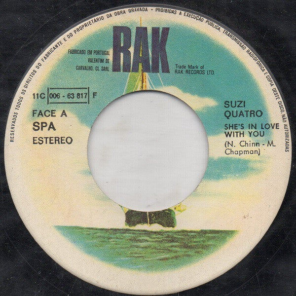 Suzi Quatro : She's In Love With You (7", Single)