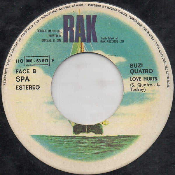 Suzi Quatro : She's In Love With You (7", Single)