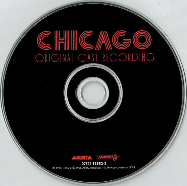 Various : Chicago (Original Cast Recording) (CD, Album, RE, RM)