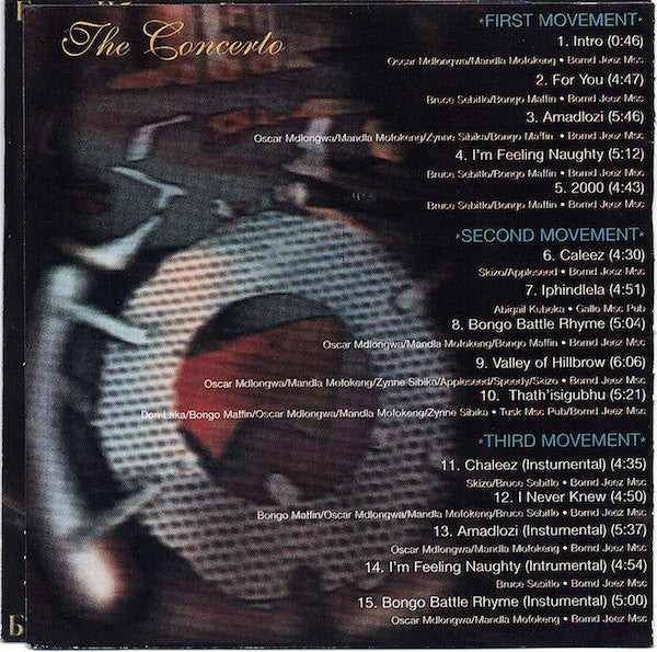 Bongo Maffin : The Concerto (CD)