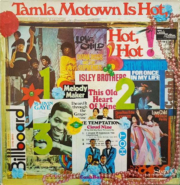Various : Tamla Motown Is Hot, Hot, Hot! (LP, Comp)