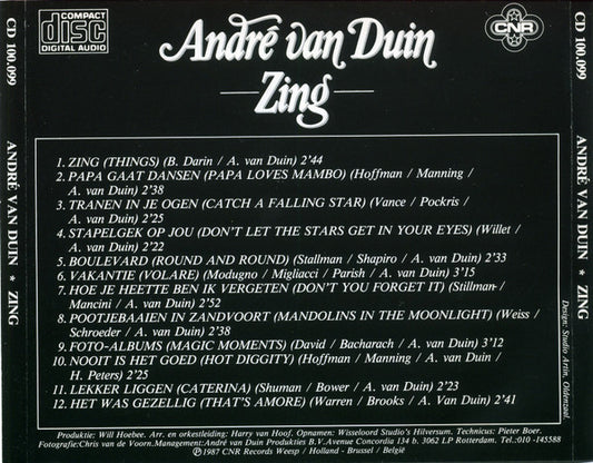 André van Duin : Zing (CD, Album)