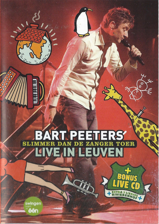 Bart Peeters : Slimmer Dan De Zanger Toer - Live In Leuven (DVD-V, PAL + CD, Bon)