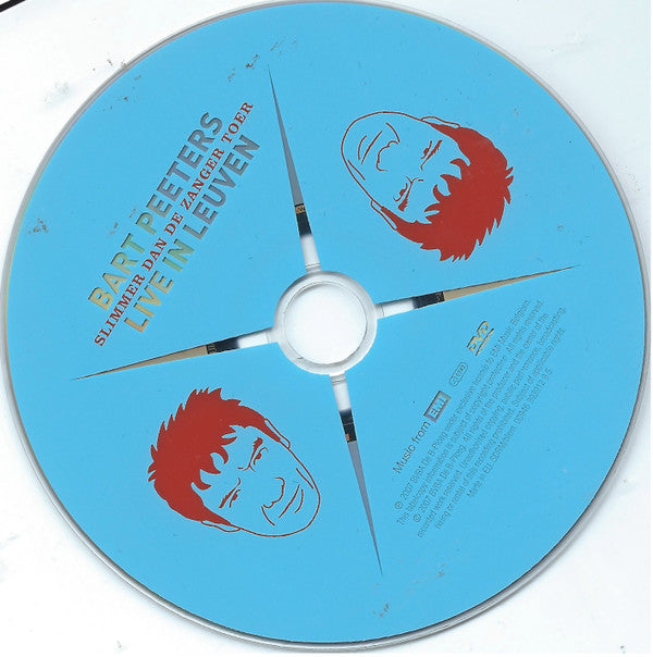 Bart Peeters : Slimmer Dan De Zanger Toer - Live In Leuven (DVD-V, PAL + CD, Bon)