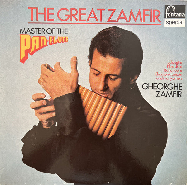 Gheorghe Zamfir : The Great Zamfir (Master Of The Pan-Flute) (LP, Comp)