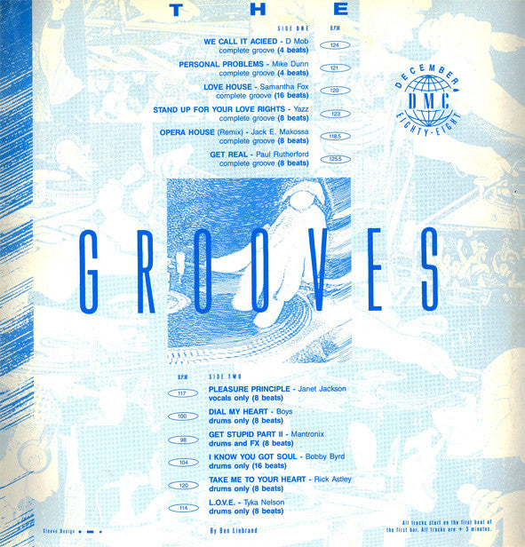 Various : The Grooves - December 88 (LP, Comp)