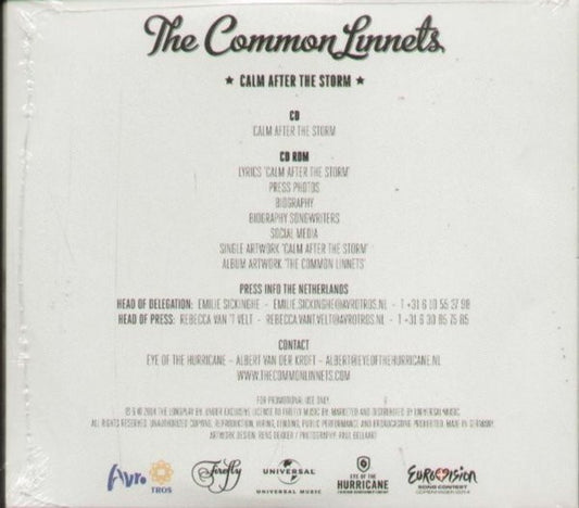 The Common Linnets : Calm After The Storm (CD, Single + CD-ROM + Promo)