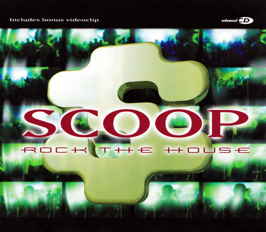 Scoop : Rock The House (CD, Maxi, Enh)