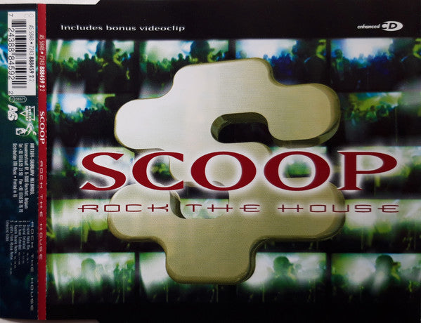 Scoop : Rock The House (CD, Maxi, Enh)