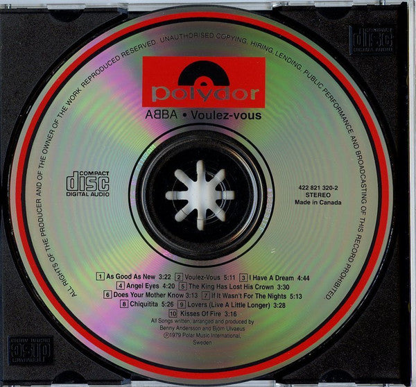 ABBA : Voulez-Vous (CD, Album, RE)