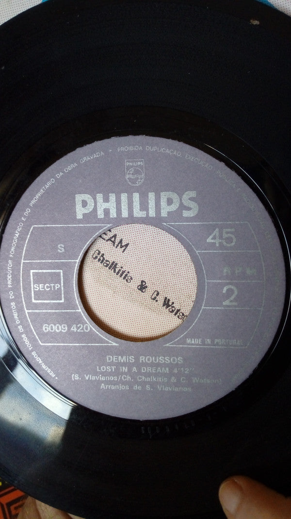 Demis Roussos : Someday, Somewhere / Lost In A Dream (7", Single)