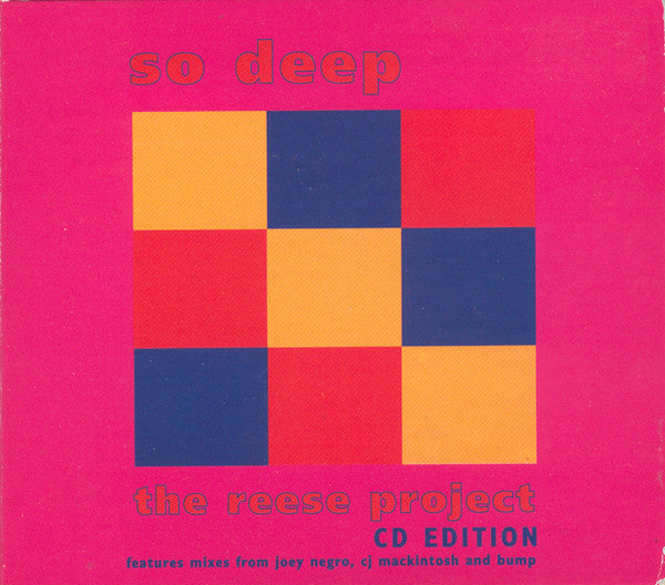The Reese Project : So Deep (CD, Single, Dig)