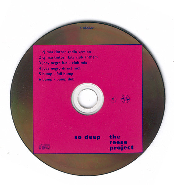 The Reese Project : So Deep (CD, Single, Dig)