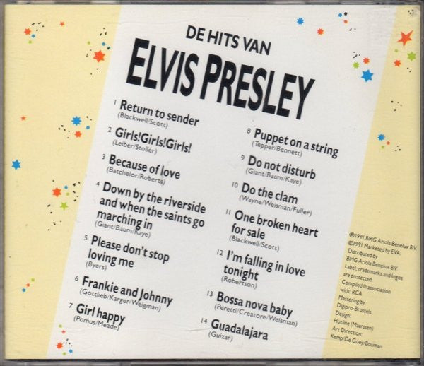 Elvis Presley : De Hits Van Elvis Presley (CD, Comp)
