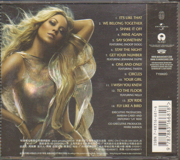 Mariah Carey : The Emancipation Of Mimi 我心无羁 (CD, Album)