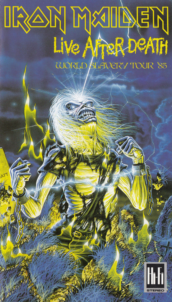 Iron Maiden : Live After Death (World Slavery Tour '85) (VHS, PAL)
