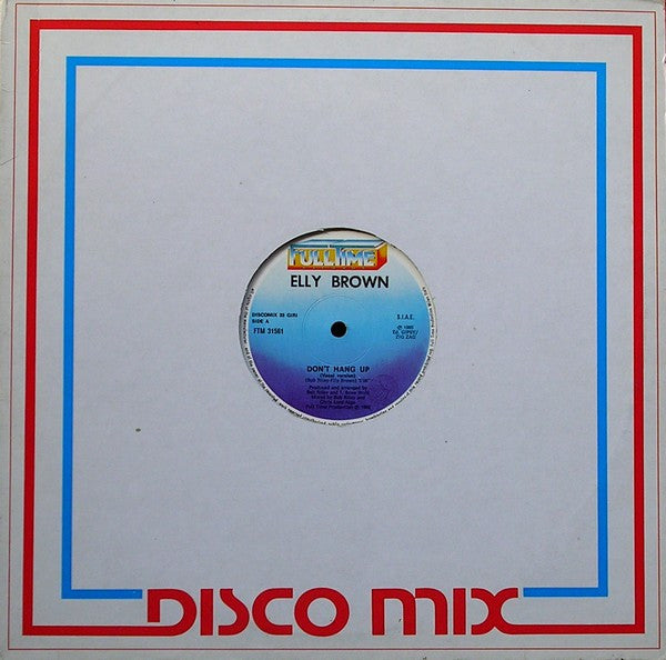 Elly Brown : Don't Hang Up (12")