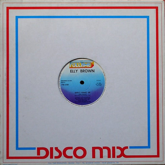 Elly Brown : Don't Hang Up (12")