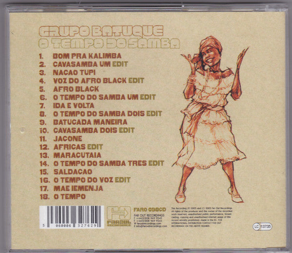 Grupo Batuque : O Tempo Do Samba (CD)
