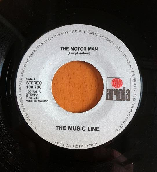 The Music Line : The Motor Man (7", Single)