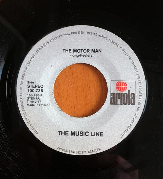 The Music Line : The Motor Man (7", Single)