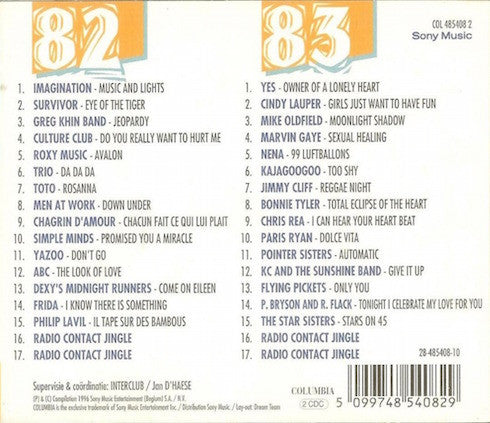 Various : Radio Contact Top 15 (82-83) (2xCD, Comp)