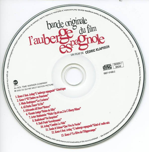 Various : L'auberge Espagnole (Bande Originale Du Film) (CD, Comp)