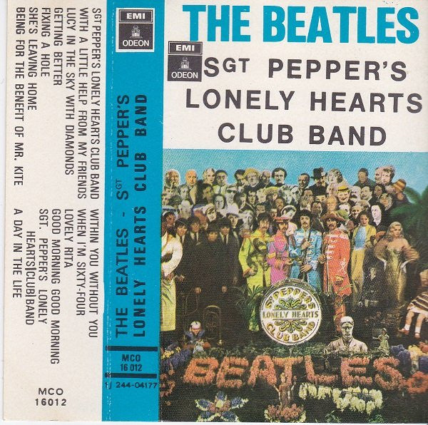 The Beatles : Sgt Pepper's Lonely Hearts Club Band (Cass, Album, RE)